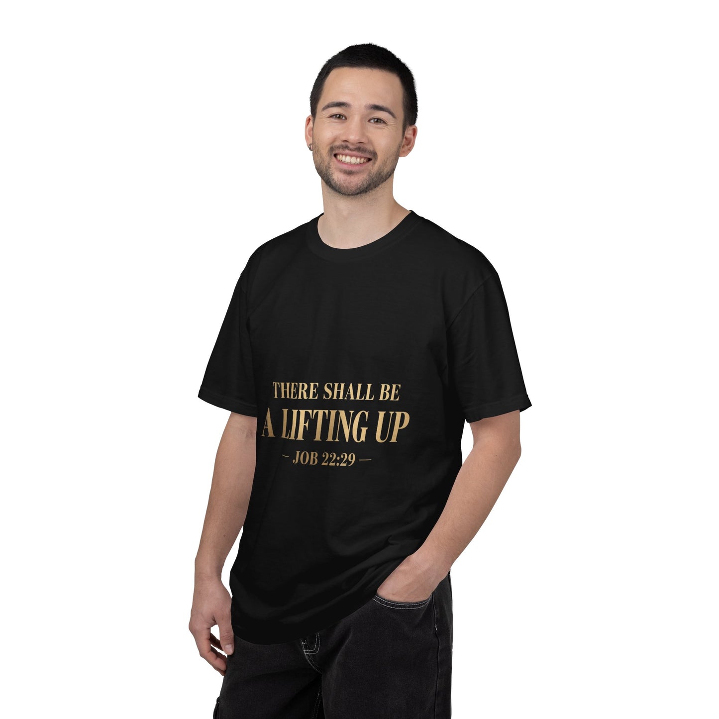 There Shall Be A Lifting Up – Faith-Inspired Unisex T-Shirt | Comfort Colors 1717