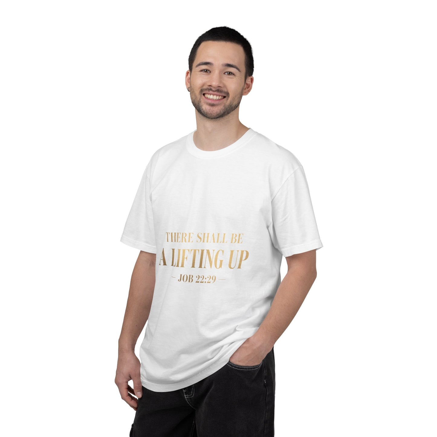 There Shall Be A Lifting Up – Faith-Inspired Unisex T-Shirt | Comfort Colors 1717